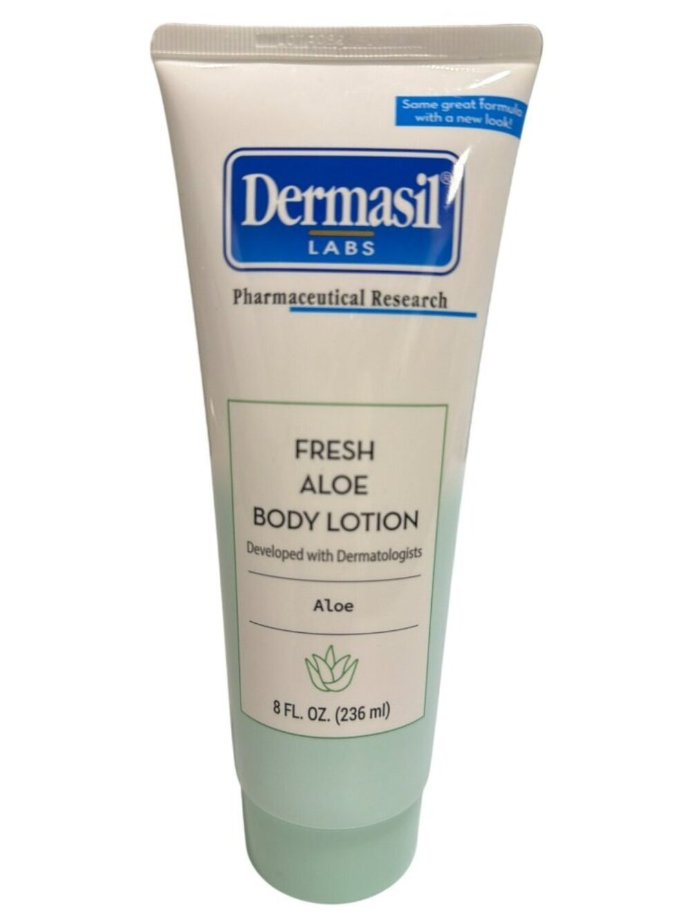 Dermasil Labs Fresh Aloe Body Lotion 8 Oz - Hydrating & Nourishing For All Skin